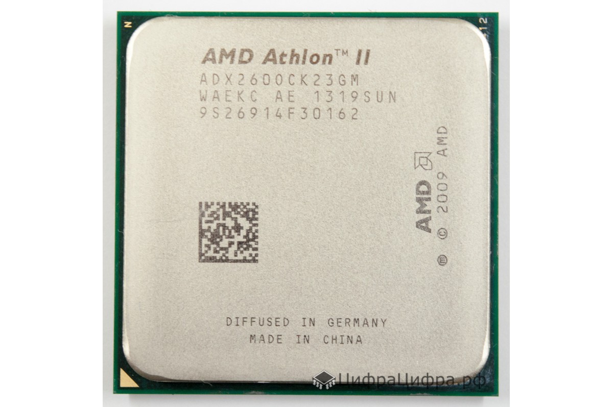 Купить процессор Athlon II X2 260 (AM3, 3.20, 2M, ADX260OCK23GM) с  гарантией и доставкой по России в интернет-магазине Цифра-Цифра.рф